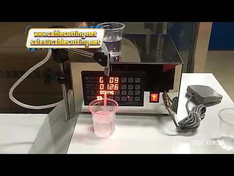 GFK-280 10ml: Mesin Pengisi Cairan Digital Mini untuk Makanan, Minuman, Minyak, dan Parfum