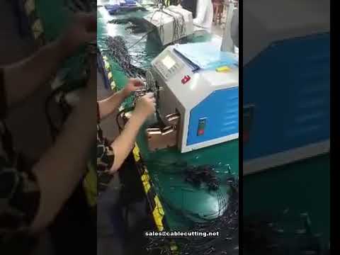 Mesin Penggulung & Pengikat Kabel Earphone Otomatis dengan Twist Tie - Efisien dan Andal
