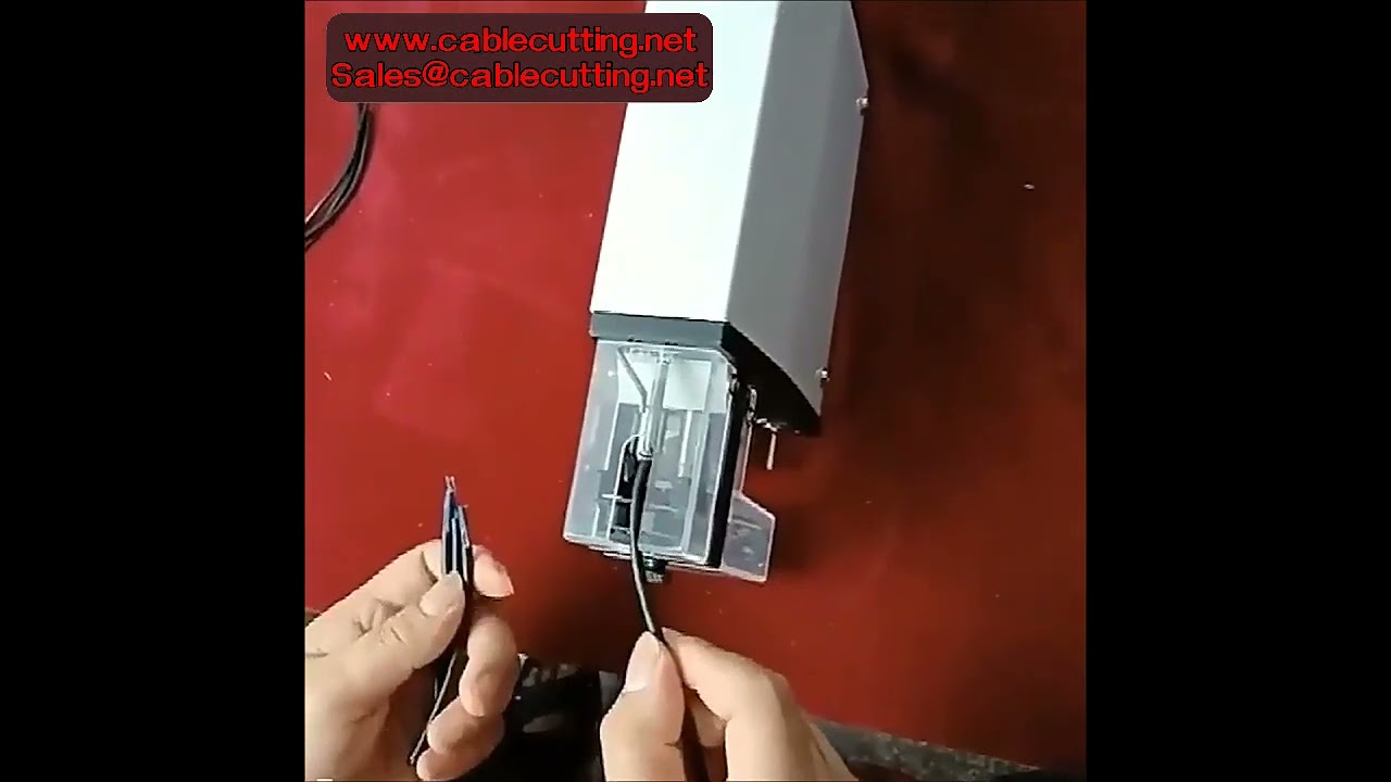Mesin Kupas Kabel Pneumatik Induktif Portabel - Kecil, Efisien, Multi-Inti