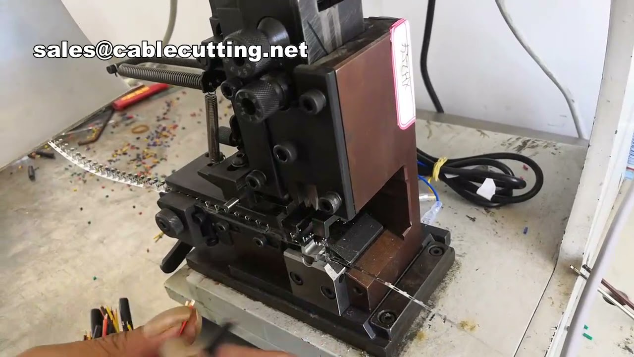 Mesin Crimping Terminal dengan Blade Bending Net - Alat Industrial Terbaik