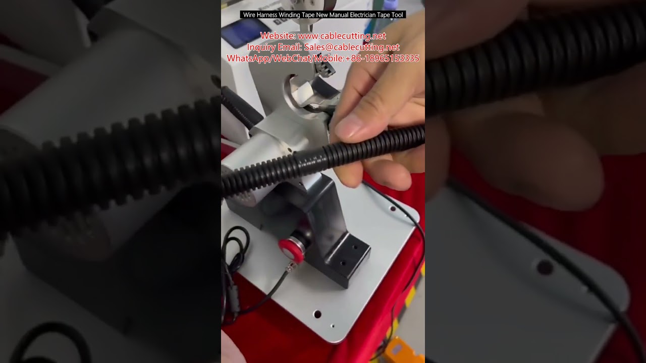 Alat Plester Gulung Kabel Harness Manual Baru untuk Tukang Listrik