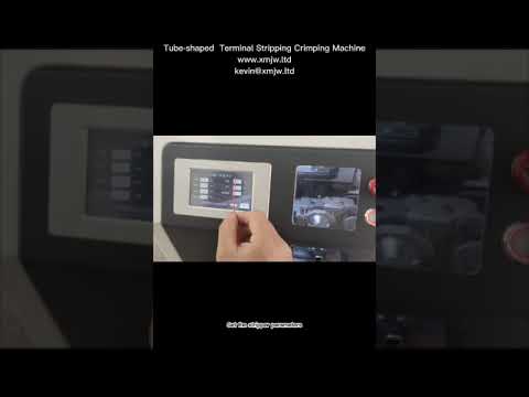 Video Debugging dan Operasi Mesin Crimping Terminal Tabung