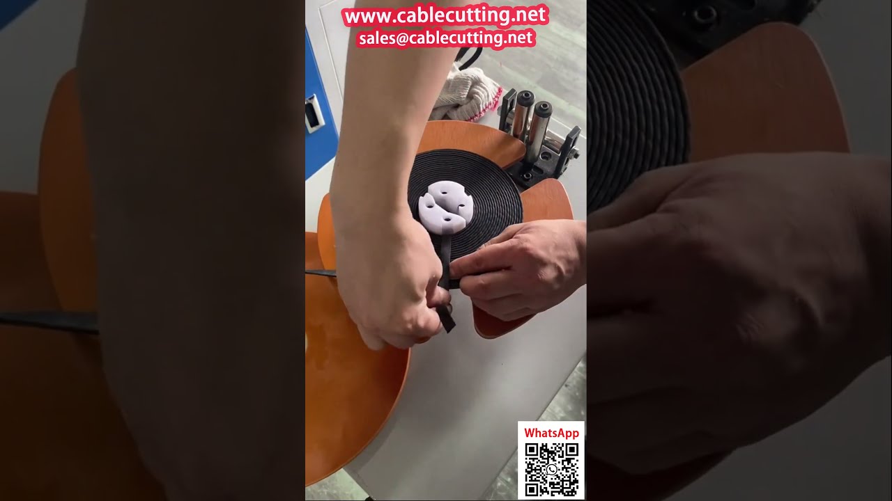 Cara Menggulung Kabel Datar (HDMI, Jaringan, Listrik) dengan Metode Pancake - Mesin Gulung Otomatis