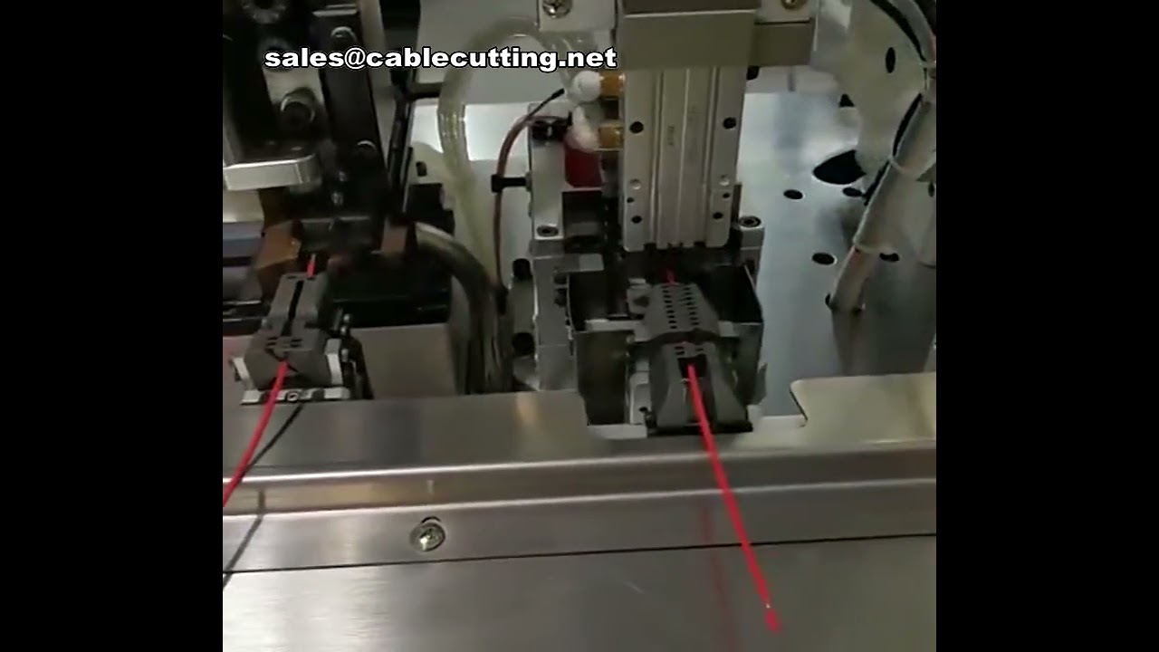 Mesin Crimping Terminal Kabel & Heat Shrink Otomatis Multi Fungsi