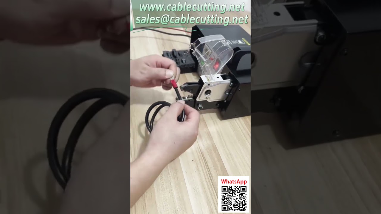 Mesin Crimping Terminal Elektrik RV8-4: Praktik Crimping Terminal Otomatis