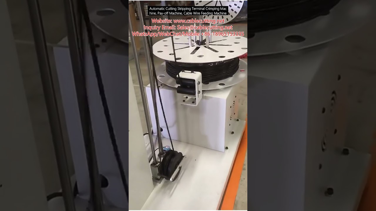Mesin Crimping Terminal Otomatis Potong Kupas Kabel, Alat Umpan Kawat & Feeder Kabel