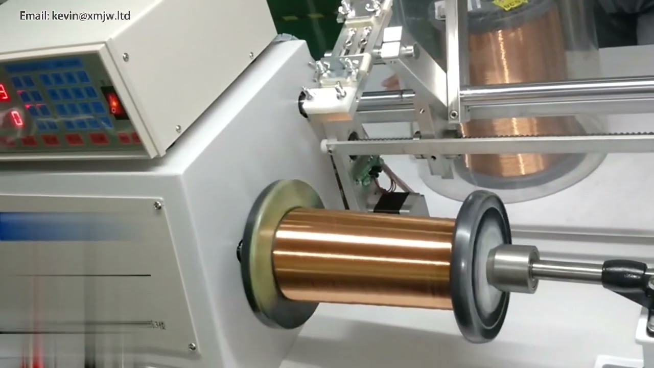 Mesin Gulung Coil CNC Otomatis Baru untuk Kawat 0.03-2.5mm | Model 810 820 830