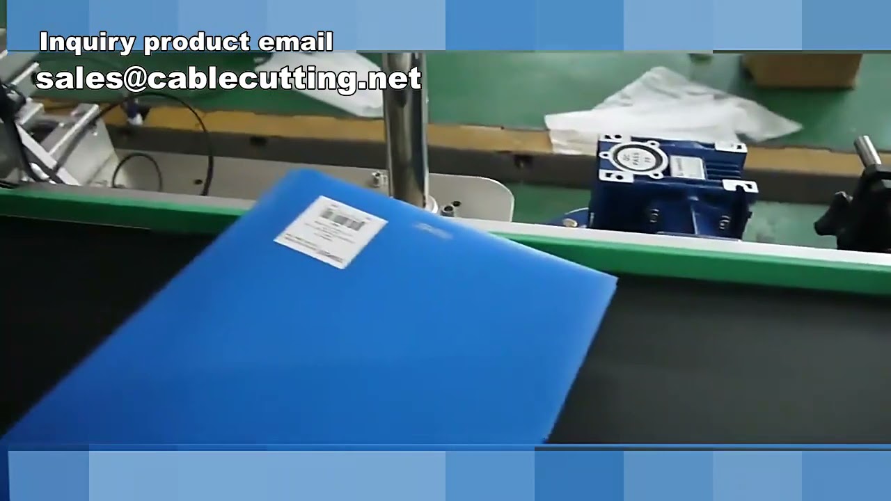 Mesin Pelabel Stiker Otomatis, Mesin Label Tape, Lini Pelabelan Karton Lipat