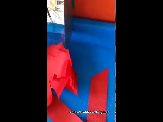 Mesin Pemotong Pita Perekat Ultrasonik: Potong Bentuk Trapezoid Presisi Tinggi