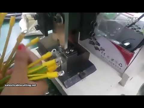 Mesin Crimping Ferrule Terminal Otomatis 2t Terbaik China – Vibrate Plate Feeding untuk Single Grain Pre-Insulated