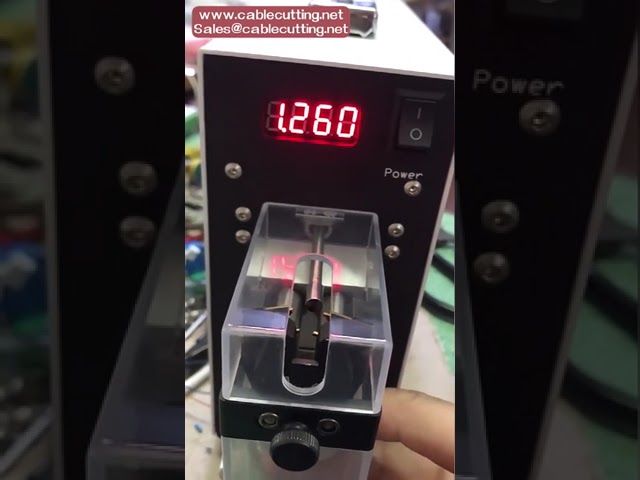 Mesin Kupas Kawat Otomatis Listrik Pneumatik - Pengupas & Pemotong Kawat 0.03-4mm