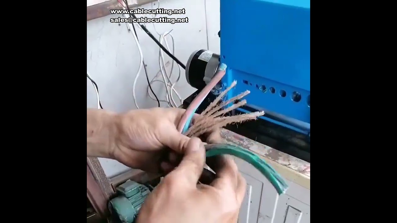 Mesin Kupas Kabel Otomatis 220V 2-32mm | Pengupas Kawat Tembaga & Aluminium Bekas