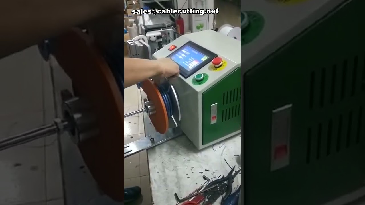 Mesin Penggulung & Pelilit Kabel Multifungsi dengan Finishing Kawat - Pengatur Kabel Otomatis