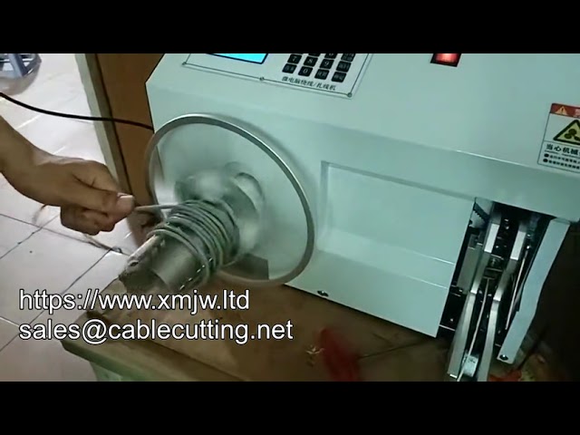 Mesin Penggulung & Pengikat Kabel Data Otomatis Penuh – Cepat dan Efisien