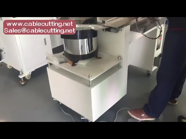 Desktop Automatic Nylon Zip Cable Tie Self locking and Cutting Machine,  nylon cable tie tying machi