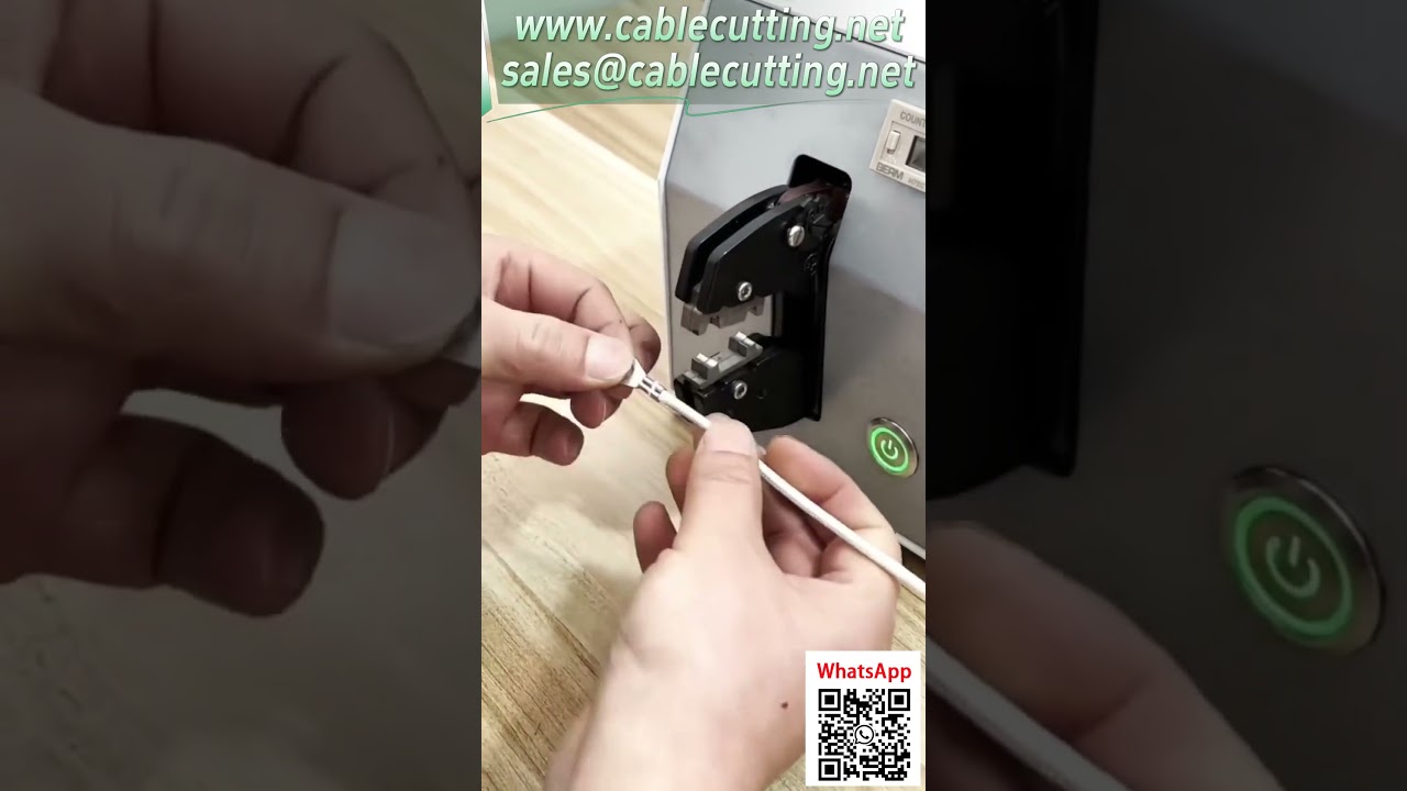 Mesin Crimping Vertikal 65EC Listrik - 0.25-16 mm² dengan Penghitung