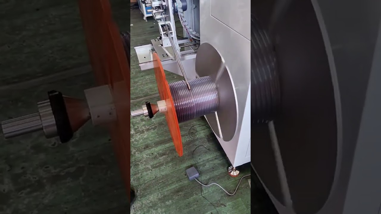 Coiler Tabung Metering Daya Tinggi Kapasitas 50kg – Sorting Rapi & Ukuran Disesuaikan