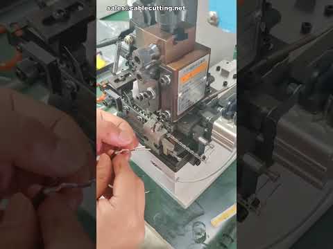 Mesin Kupas dan Crimp Kabel Single End | Stripper Crimper Otomatis #pabrik #mesin #diy