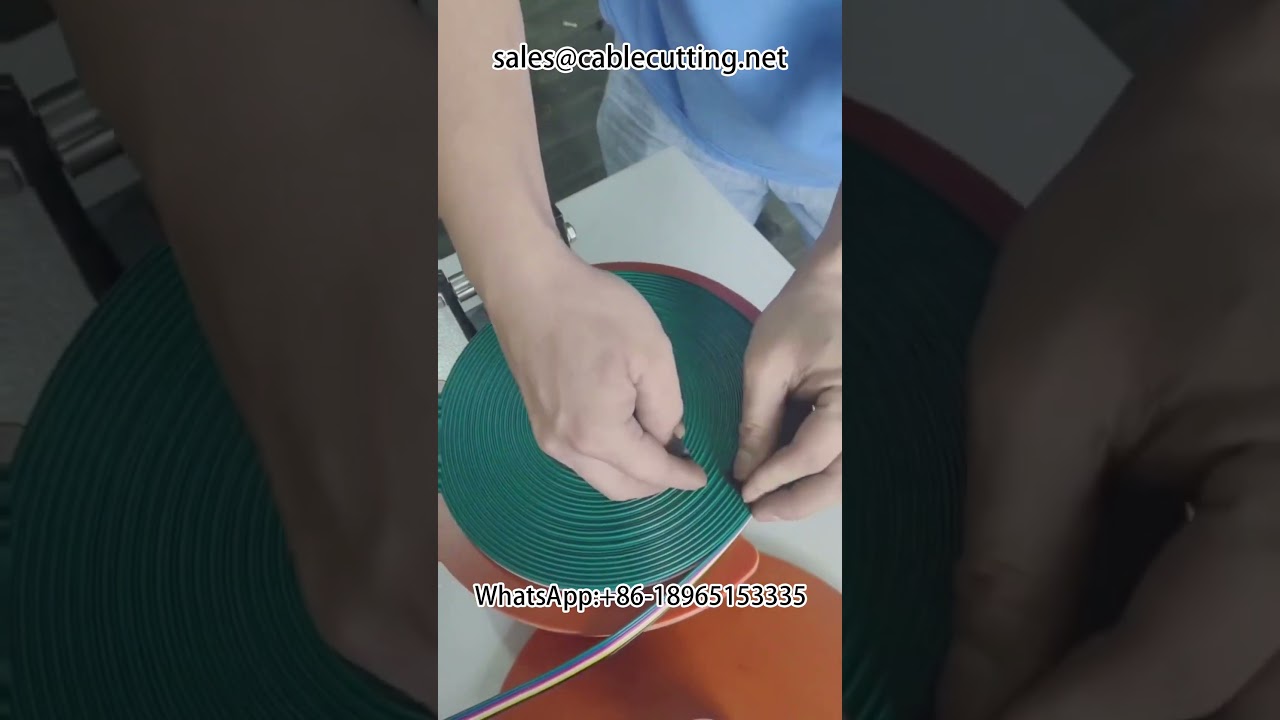 Mesin Gulung Kabel Flat & HDMI Otomatis | Alat Proses Kabel Jaringan #wireprocessing #kabeljaringan