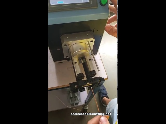 Mesin Potong Kupas Kabel Koaksial Kecil | Alat Strip Kawat Otomatis