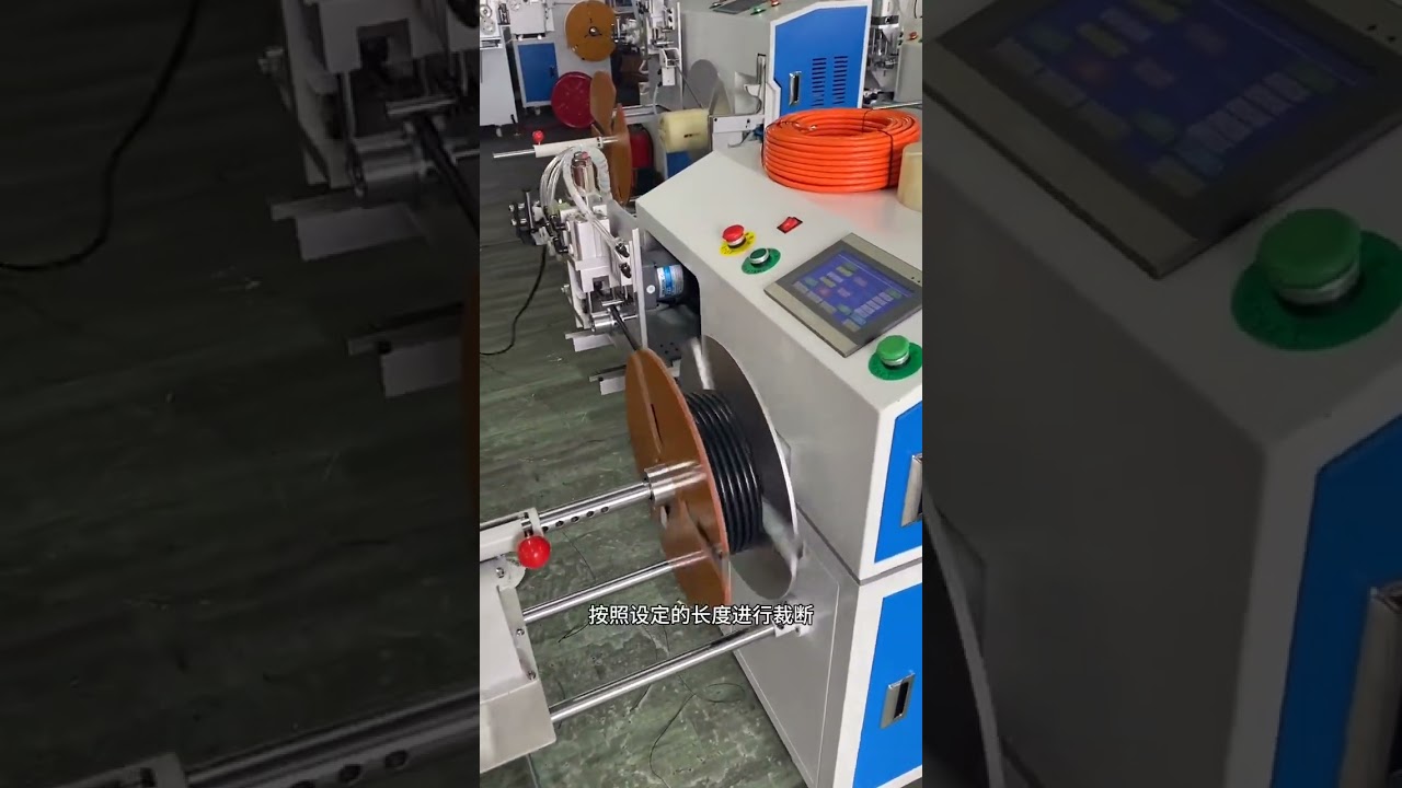 Mesin Otomatis Penghitung Meter, Traversing, Winding, Cutting & Coiling dengan Retensi Kepala-Ekor