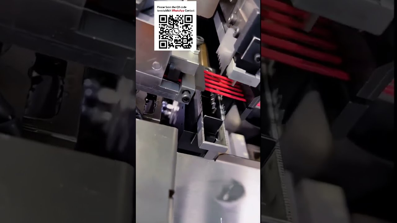 Mesin Crimping & Timah Otomatis 5 Kawat dengan Kepala Berputar #PengolahanKawat