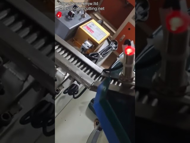 Mesin Crimping Terminal Semi Otomatis dengan Pengumpan Plat Getar Otomatis | Efisiensi Tinggi