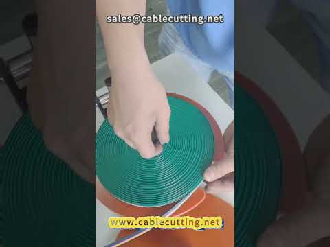 Mesin Gulung Kabel Datar Model 85 – Efisien untuk Kabel Jaringan, HDMI, dan Kabel Datar #pemrosesan kabel #kabel jaringan #HDMI