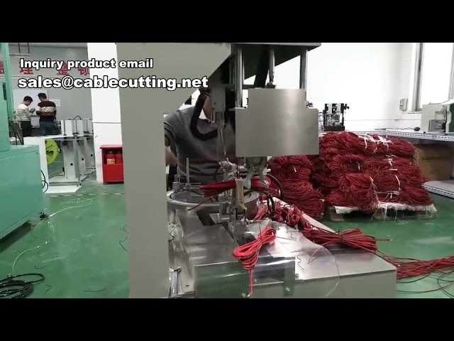 Mesin Gulung, Bundel, dan Ikat Kabel Otomatis untuk Produktivitas Industri