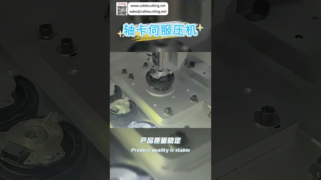 Sistem Press Servo Circlip Poros - Manufaktur Presisi Tinggi untuk Lini Peralatan Otomatis