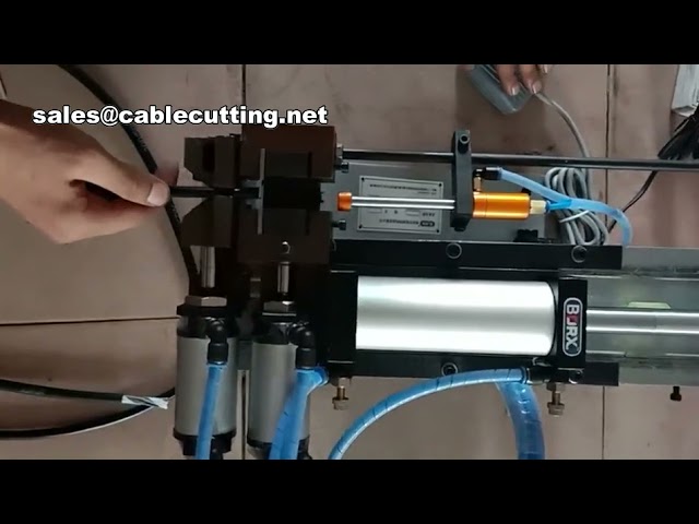 Mesin Pengupas dan Pemotong Kabel & Pipa Multi-Inti Gas Listrik – Alat Peeling Industri