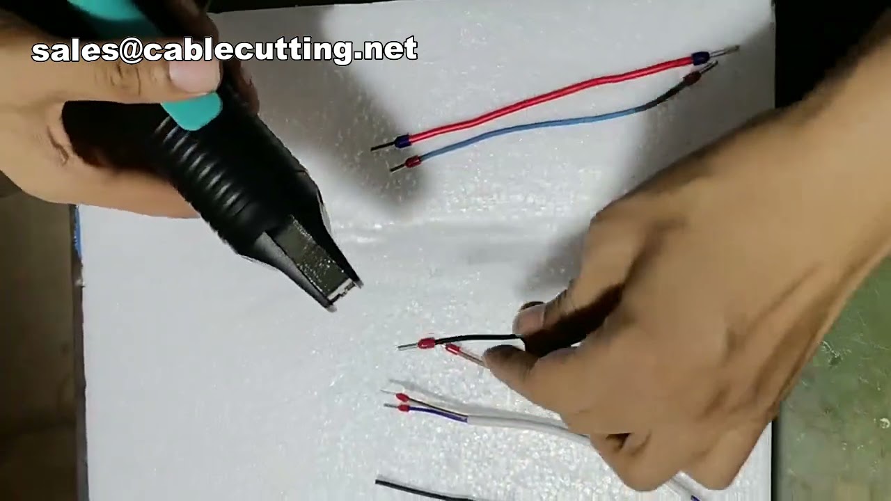 Alat Crimping Konektor Portabel – Tang Crimping Terminal Isolasi & JST untuk Otomatisasi Pabrik