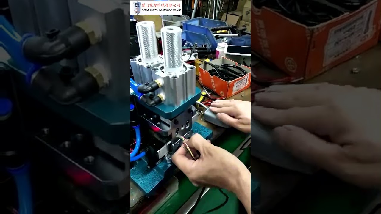 Mesin Kupas Kabel Pneumatik Otomatis | Alat Stripping Kabel Industri Terbaik