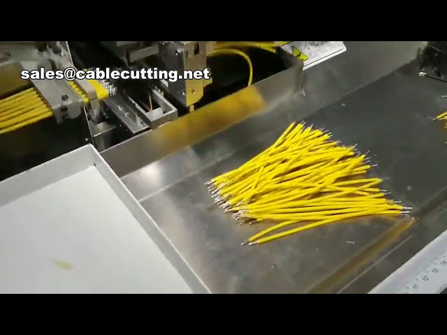 Mesin Otomatis Ganda untuk Memilin, Mengupas, dan Mencelup Timah Kabel Multi-Line – Efisien & Presisi