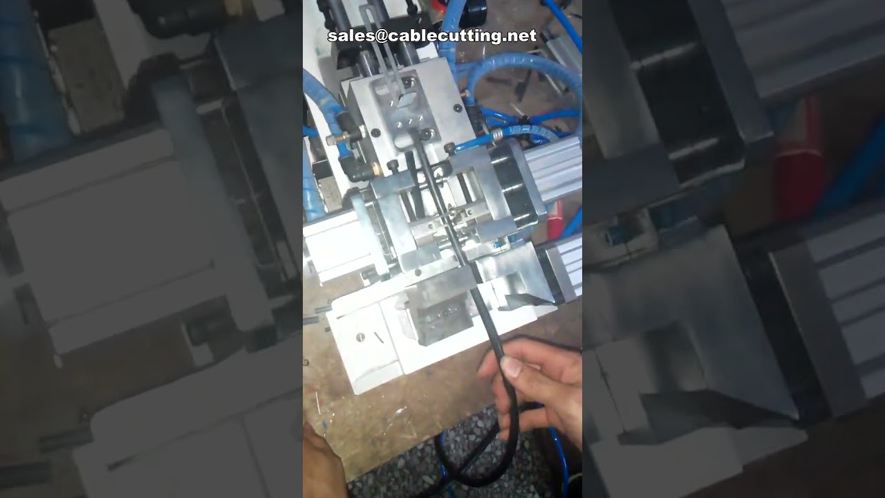 Mesin Kupas Kabel Kecil Ganda Tenaga & Silinder Ganda – Kupas Kulit Luar & Dalam