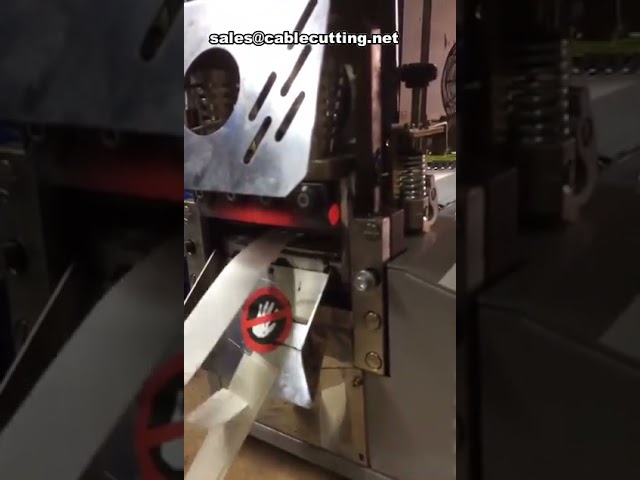 Mesin Pemotong Selotip Listrik Heavy Duty dengan Pisau Panas & Dingin