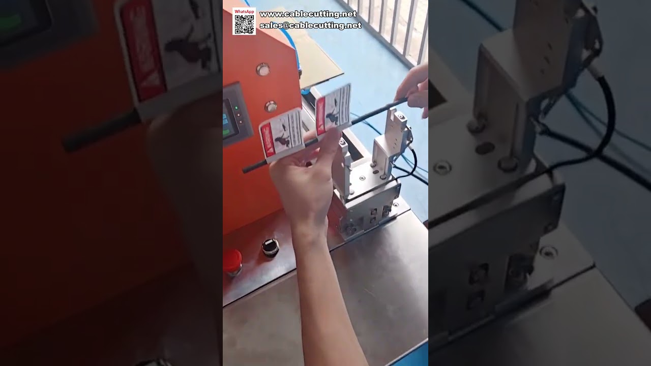 Mesin Pelabelan Kawat Lipat yang Dapat Disesuaikan untuk Berbagai Ukuran Label – Aplikator Stiker Kabel Otomatis