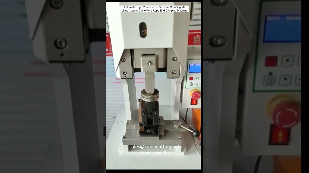 Mesin Crimping Terminal JST Presisi Tinggi Otomatis – Crimping Kabel Tembaga & Ujung Kawat Rope