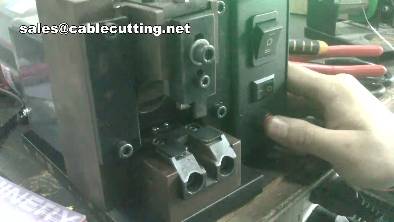 Mesin Crimping Konektor RJ45 Cat6 8P8C Otomatis – Alat Crimping Kabel Jaringan Profesional