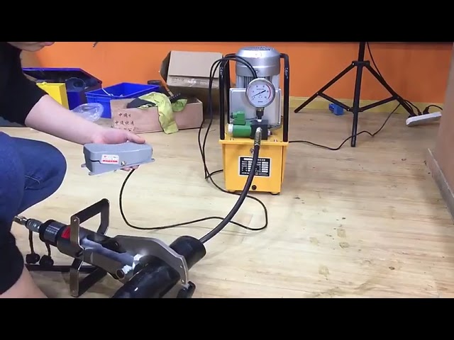 Pompa Hidrolik Elektromagnetik 700A - Kontrol Kaki, 380V 7L untuk Industri Otomatis