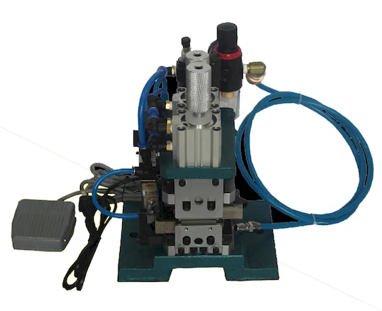 Mesin Pengupas dan Pemuntir Kawat Pneumatik Vertikal WPM-3F+T - Mesin Pemuntir & Pengupas Kawat