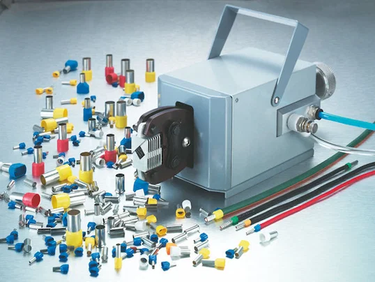 Mesin Krimping Terminal Pneumatik 6-4 - Perkakas Krimping Portabel