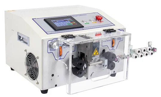 Pengupas Kabel Berjaket Layar Sentuh WPM-HT2S - Mesin Pengupas Kawat Otomatis