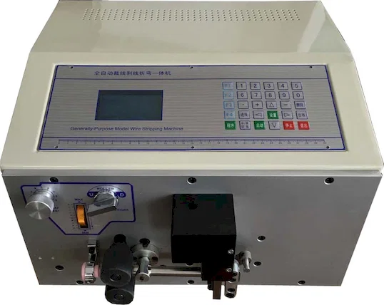 Mesin Pengupas, Pemotong, dan Pembengkok Kawat Presisi WPM-09ZWJ - Mesin Pemotong & Pengupas Kawat